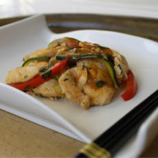 Red Curry Thai Chicken with Basmati rice
