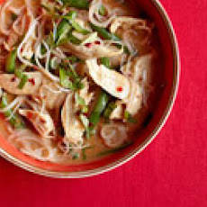 Thai Red Curry with Chicken and Green Beans