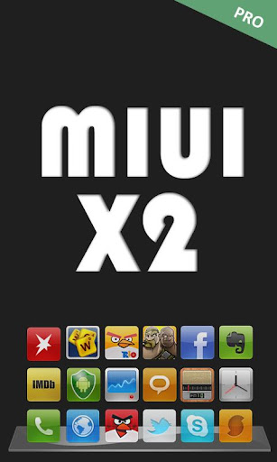 MIUI X2 Go Apex ADW Theme PRO