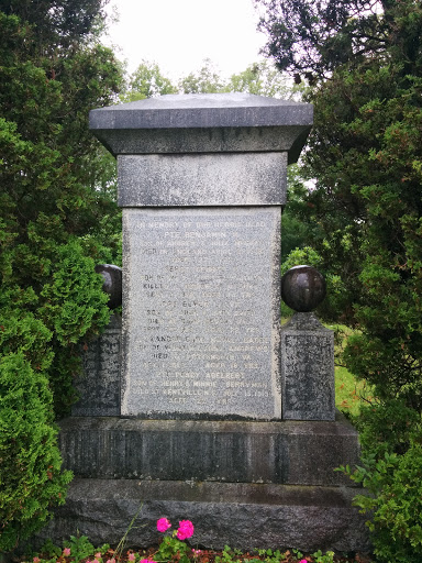 In Memory Of Pte Benjamin Monument