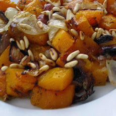Roasted Butternut Squash, Red Grapes and Sage
