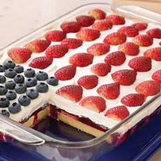 Wave Your Flag Cheesecake