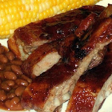 Dad's Mouth-Watering Barbecue Pork Ribs