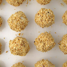 White Chocolate and Grapefruit Truffles with Hazelnuts