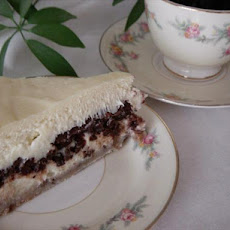 Warm Fudge-Filled Cheesecake