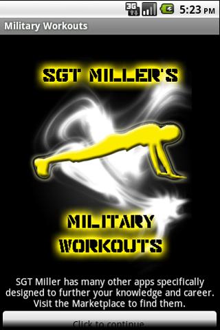 Military Work Outs
