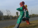 南昌国体运动小人雕塑-苏丹