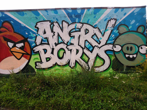 Mural Angry Borys