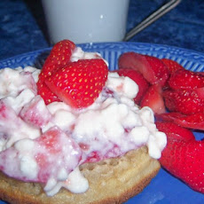 Crumpets With Strawberry Cheese Aust Ww 2.5 Pnts