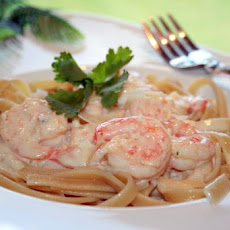 Garlic Shrimp Alfredo
