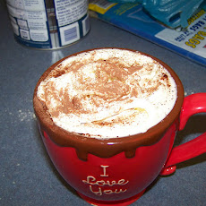 Molten Chocolate Hot Milk Drink