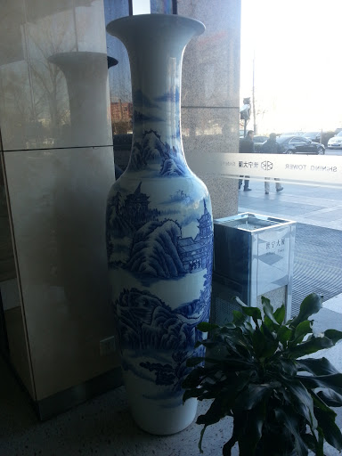 青花花瓶