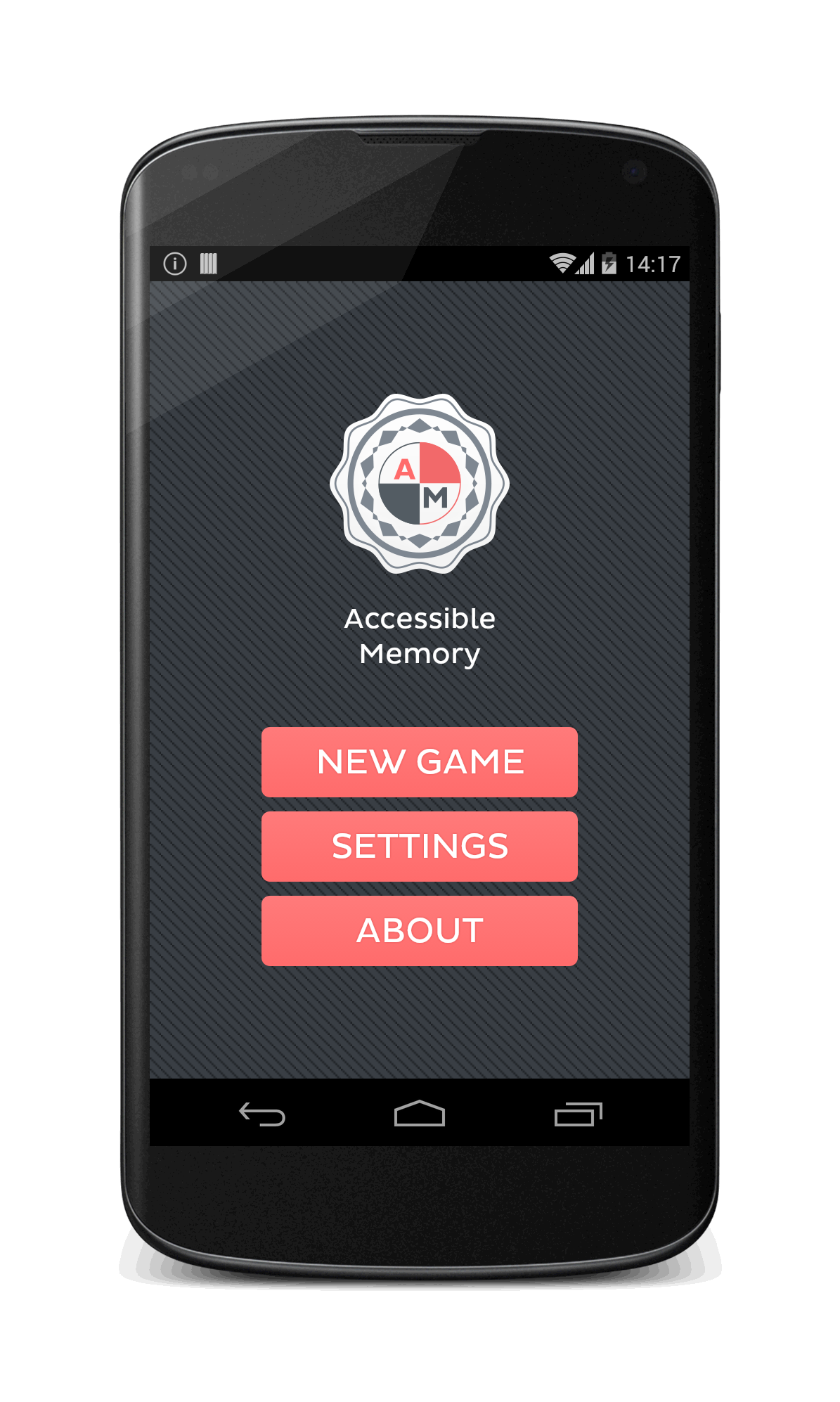 Android application Accessible Memory Pro screenshort