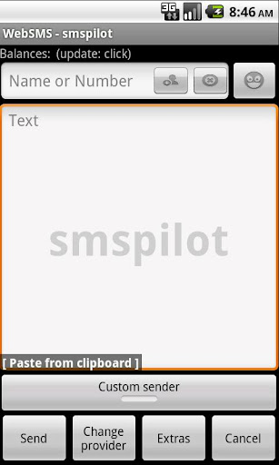 WebSMS: smspilot.ru Connector