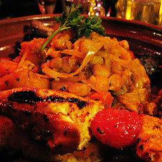 Moroccan  Venison (Beef) Tagine W/ Dried Mango & Raisins