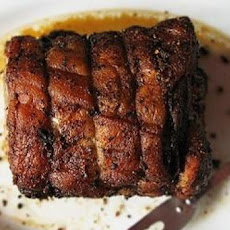Roast Pork Loin with Beer Sauce