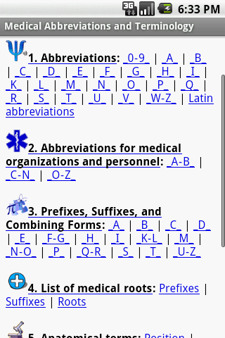 Medical Abbreviations and Term