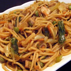 Chicken Lo Mein With Vegetables