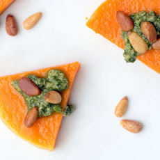 Butternut Squash Pesto Pizzettas