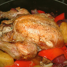 Pot-Roasted Chicken With Sweet and Sour Sauce