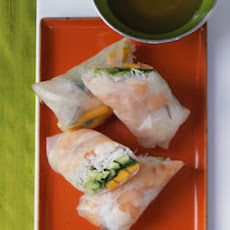 Mango Shrimp Summer Rolls