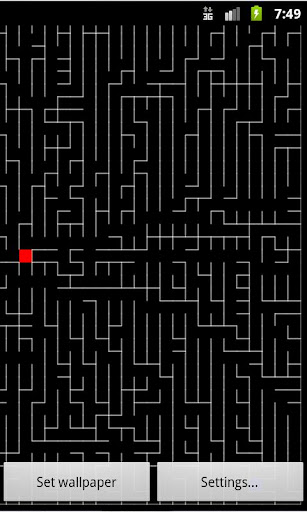 Maze Live Wallpaper