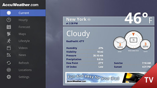 AccuWeather Stratus Widget 桌面上的城市天氣預報查詢裝置 - 電腦玩物