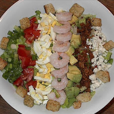 Seafood chopped salad