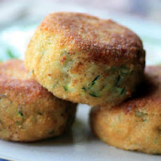 Potato Pancake Wedges with Zucchini and Sage