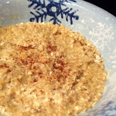 Eggnog Oatmeal