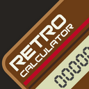 Retro Calculator mobile app icon