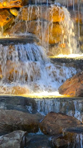 Rock Falls HD Live Wallpaper