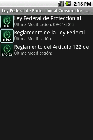 【免費書籍App】Ley Federal de Protección al C-APP點子