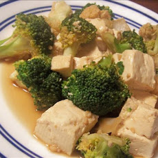 Sa Cha Tofu With Broccoli and Cauliflower