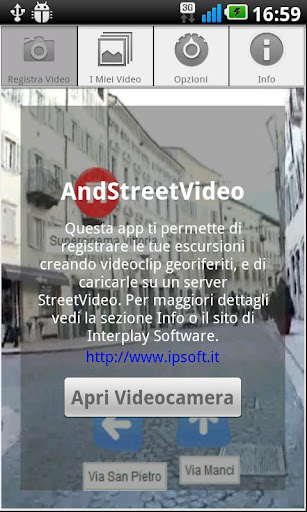 AndStreetVideo recorder