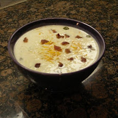 Cheesy Baked Potato and Bacon Soup