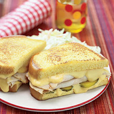 Grilled Cheese, Turkey and Pickle