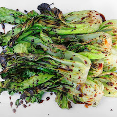 Grilled Bok Choy with Sweet Soy Glaze