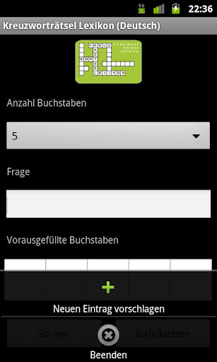 【免費書籍App】Crossword Dictionary (German)-APP點子