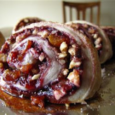 Raspberry and Apricot Rugelach