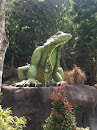 Iguana Statue