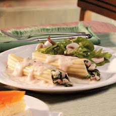 Spinach Chicken Manicotti Recipe