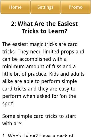 【免費娛樂App】Magic Tricks: Beginner's Guide-APP點子