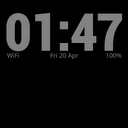 Simple Clock Live Wallpaper mobile app icon