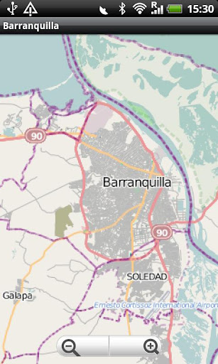 Barranquilla Street Map