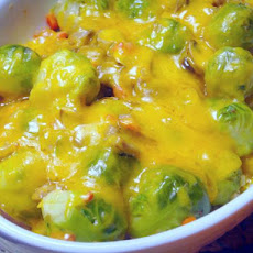 Cheesy Brussels Sprouts