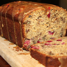Cranberry-Pecan Banana Bread