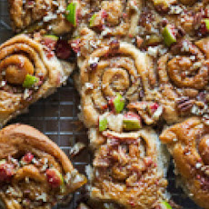 Fig Pecan Sticky Buns