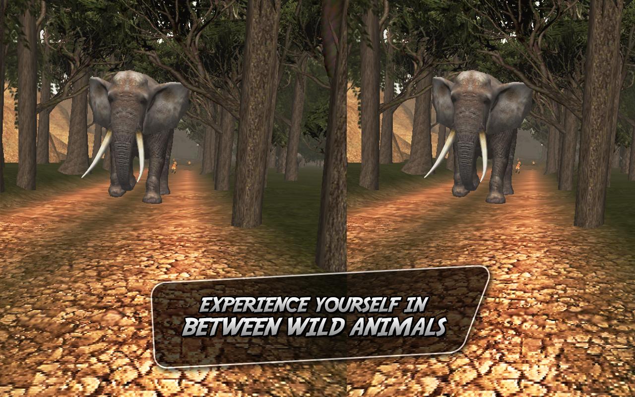 Android application Wild Jungle Tour VR - Animals screenshort