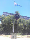 Mástil de la bandera argentina